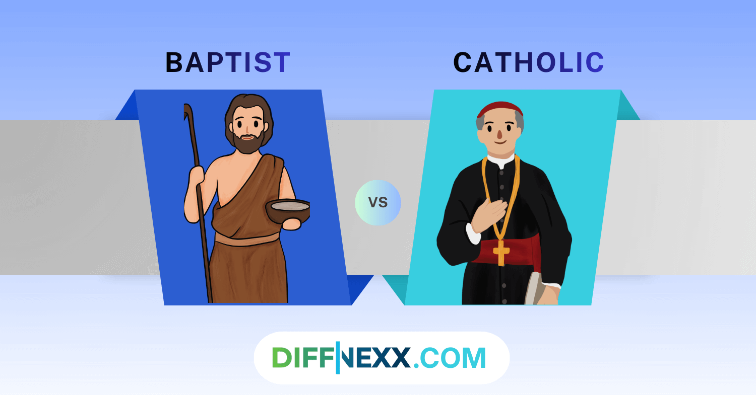 difference between baptist and catholic