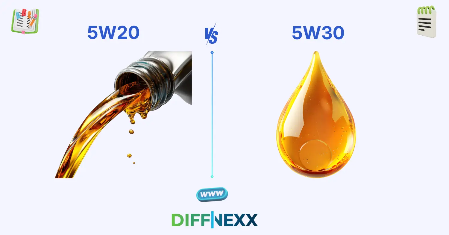 difference between 5W20 and 5W30
