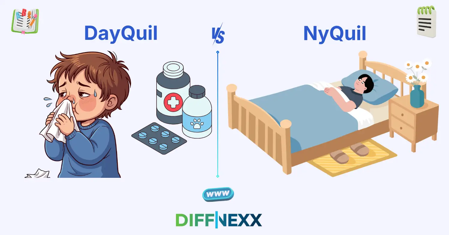 difference between DayQuil and NyQuil