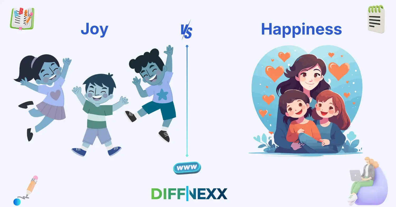 difference between joy and happiness
