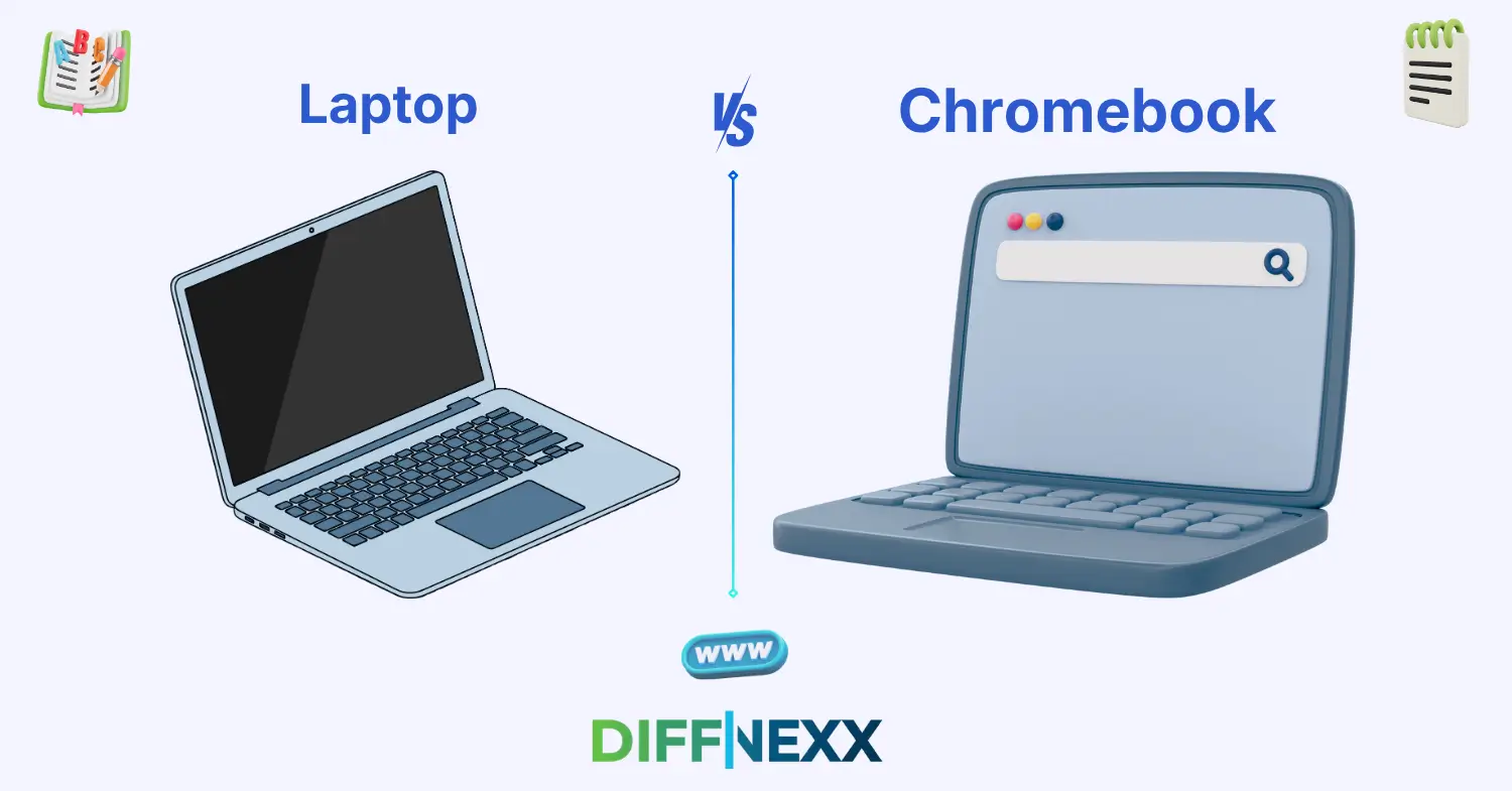 difference between laptop and Chromebook