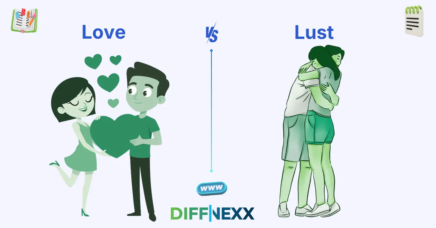 difference between love and lust
