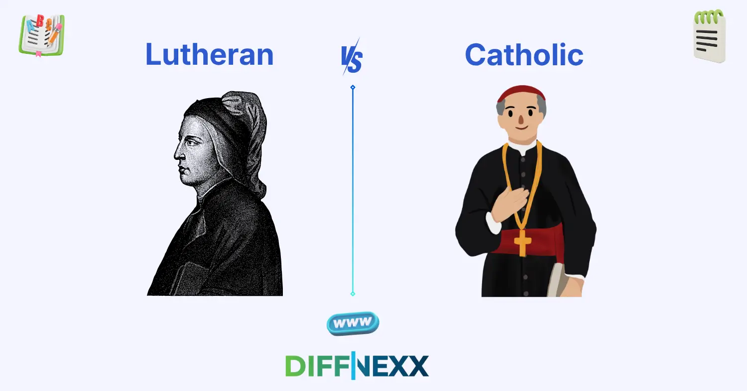 difference between Lutheran and Catholic