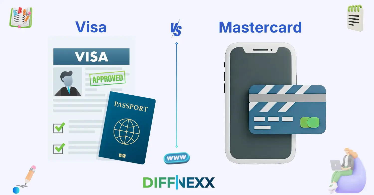 difference between visa and mastercard