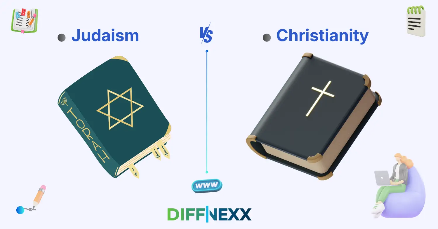 difference between judaism and christianity