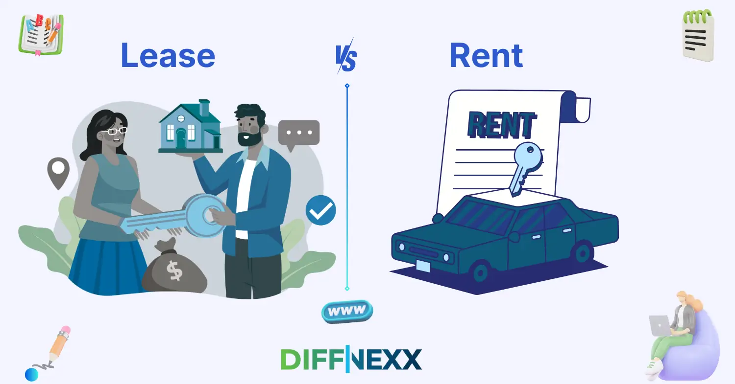 difference between lease and rent