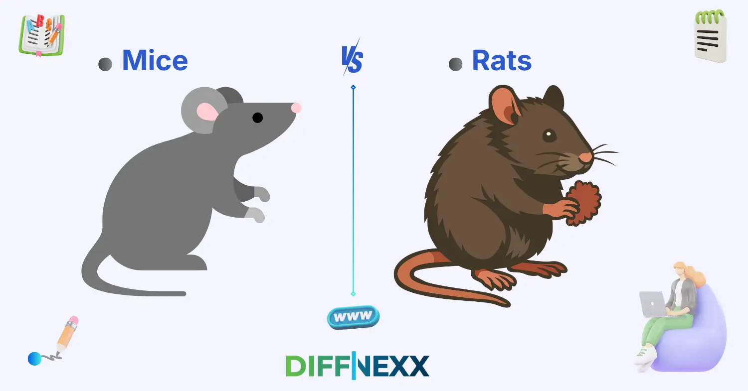 difference between mice and rats