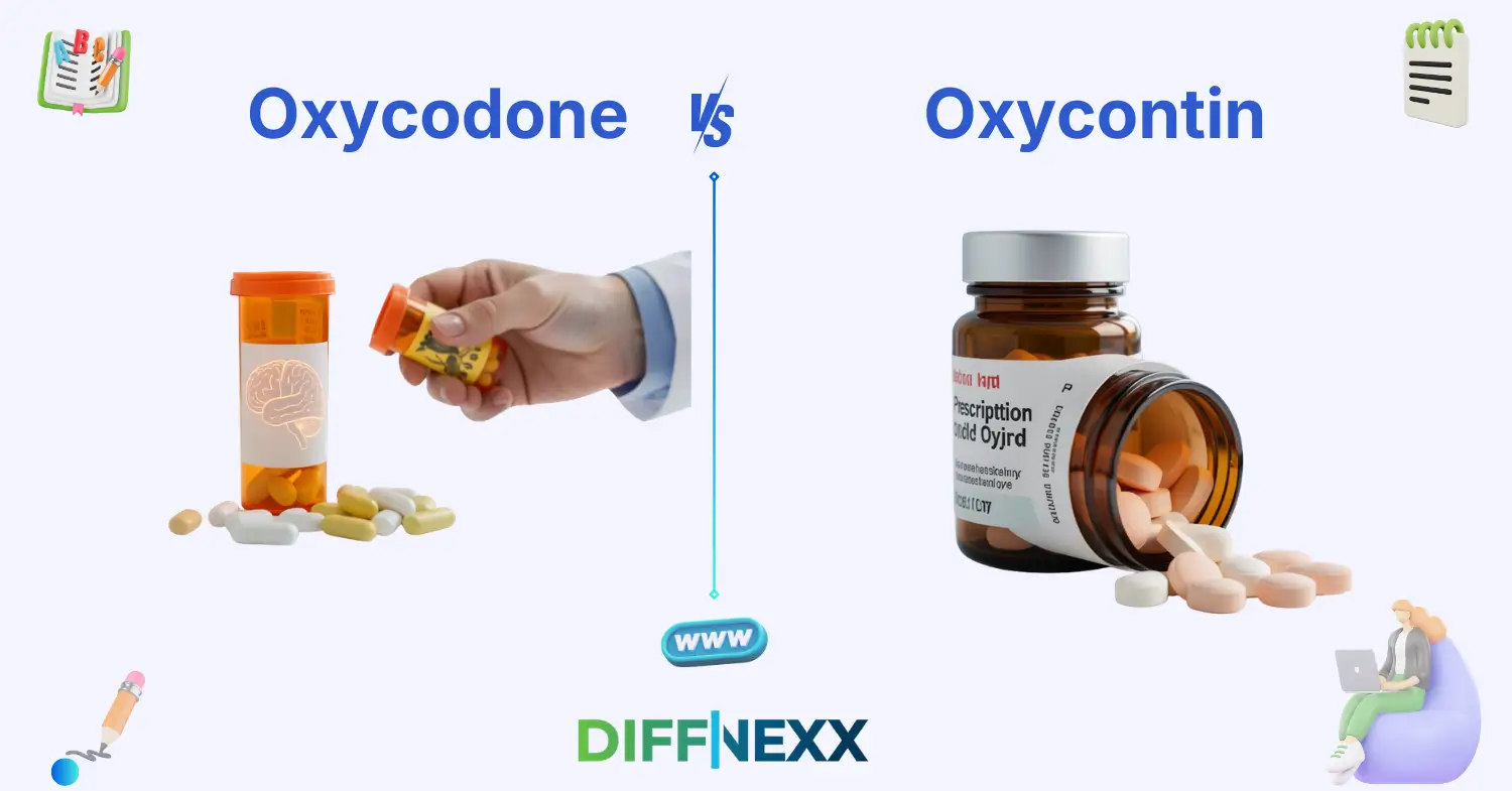 difference between oxycodone and oxycontin