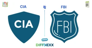 difference between CIA and FBI