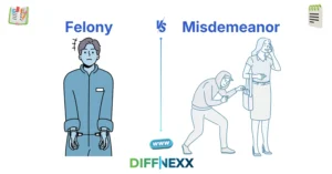 difference between felony and misdemeanor