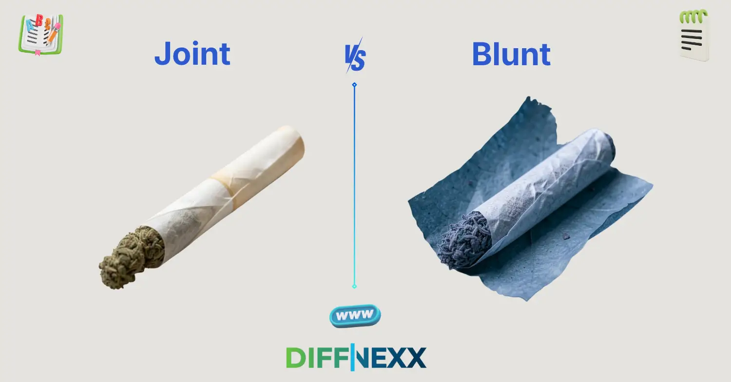 difference between joint and blunt