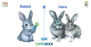 difference between rabbit and hare