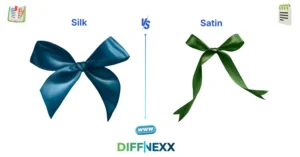 difference between silk and satin