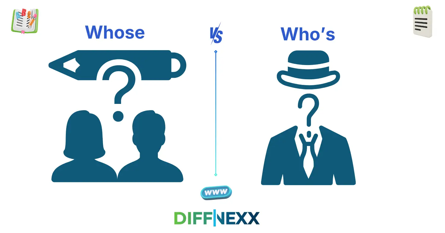 difference between whose and who's