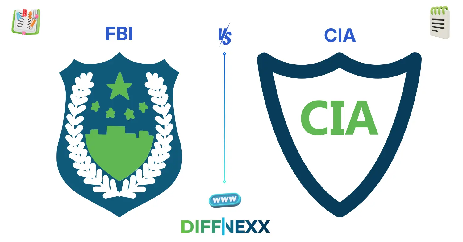 difference between fbi and cia