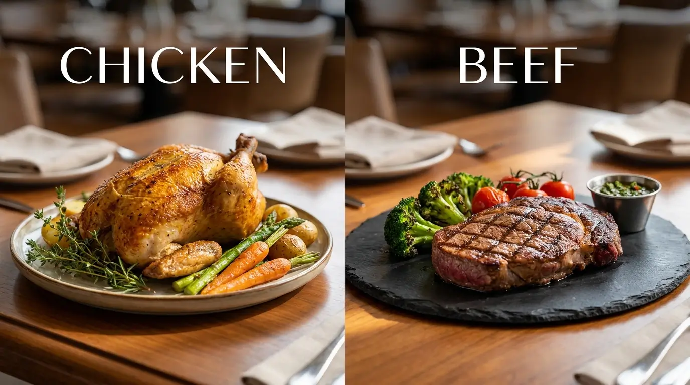 Chicken or Beef