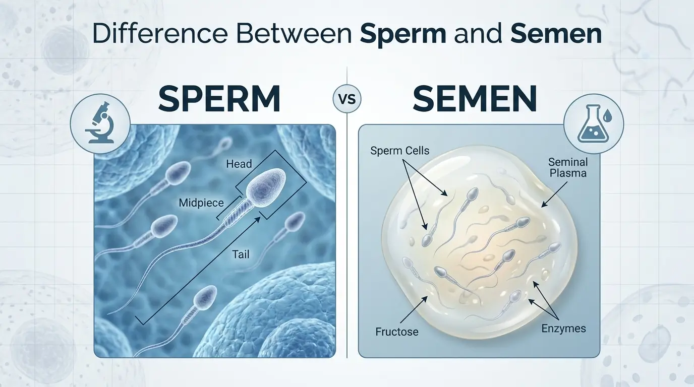 Difference Between Sperm and Semen