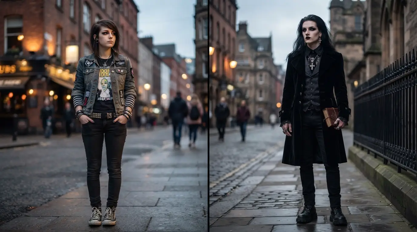 Difference Between Emo and Goth