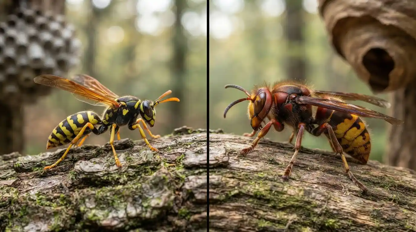 difference between hornet and wasp