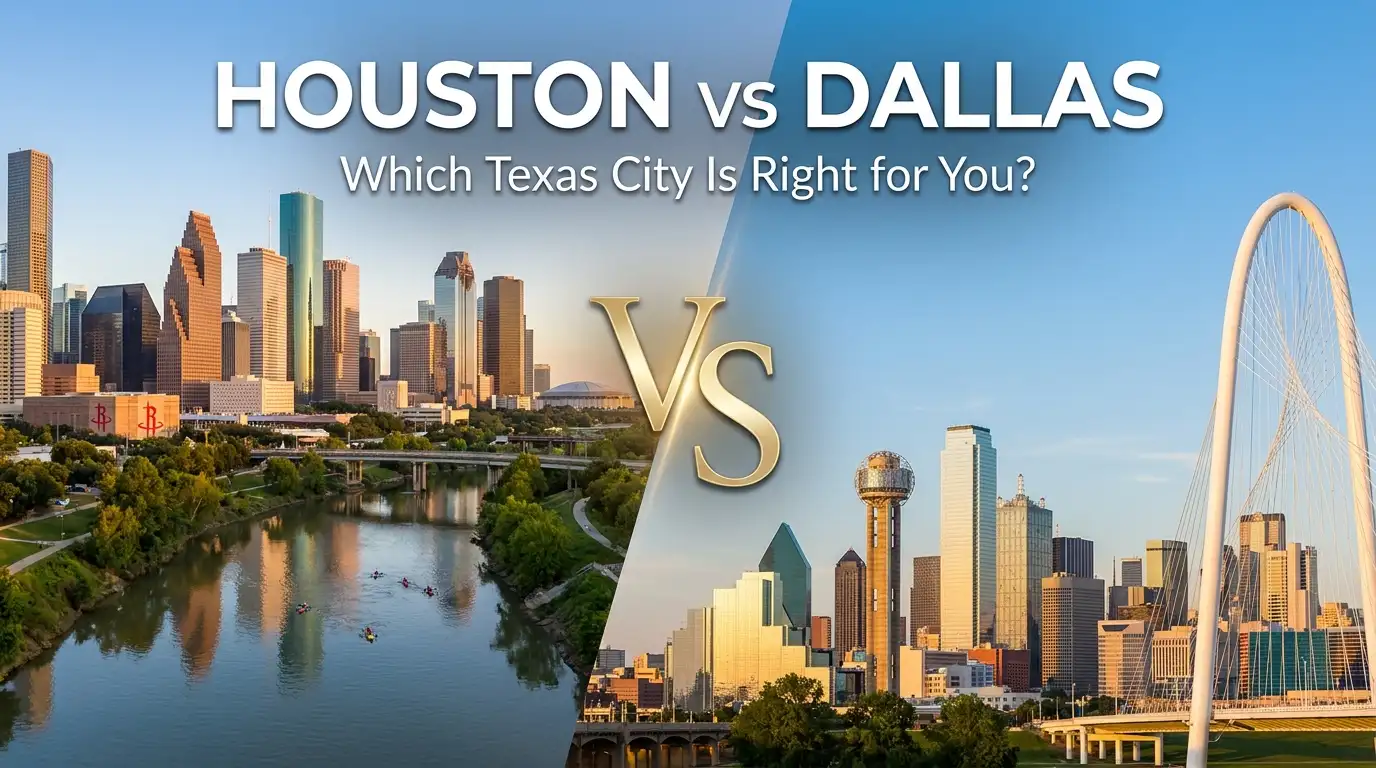 Houston or Dallas