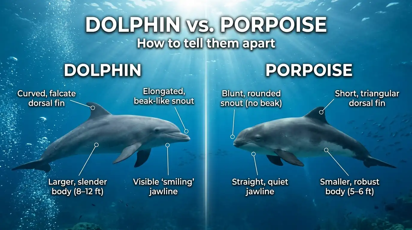 Difference Between Dolphin and Porpoise
