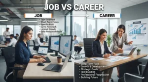 Difference Between Job and Career